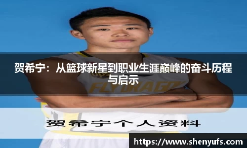 贺希宁：从篮球新星到职业生涯巅峰的奋斗历程与启示